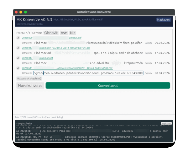 macOS workflow