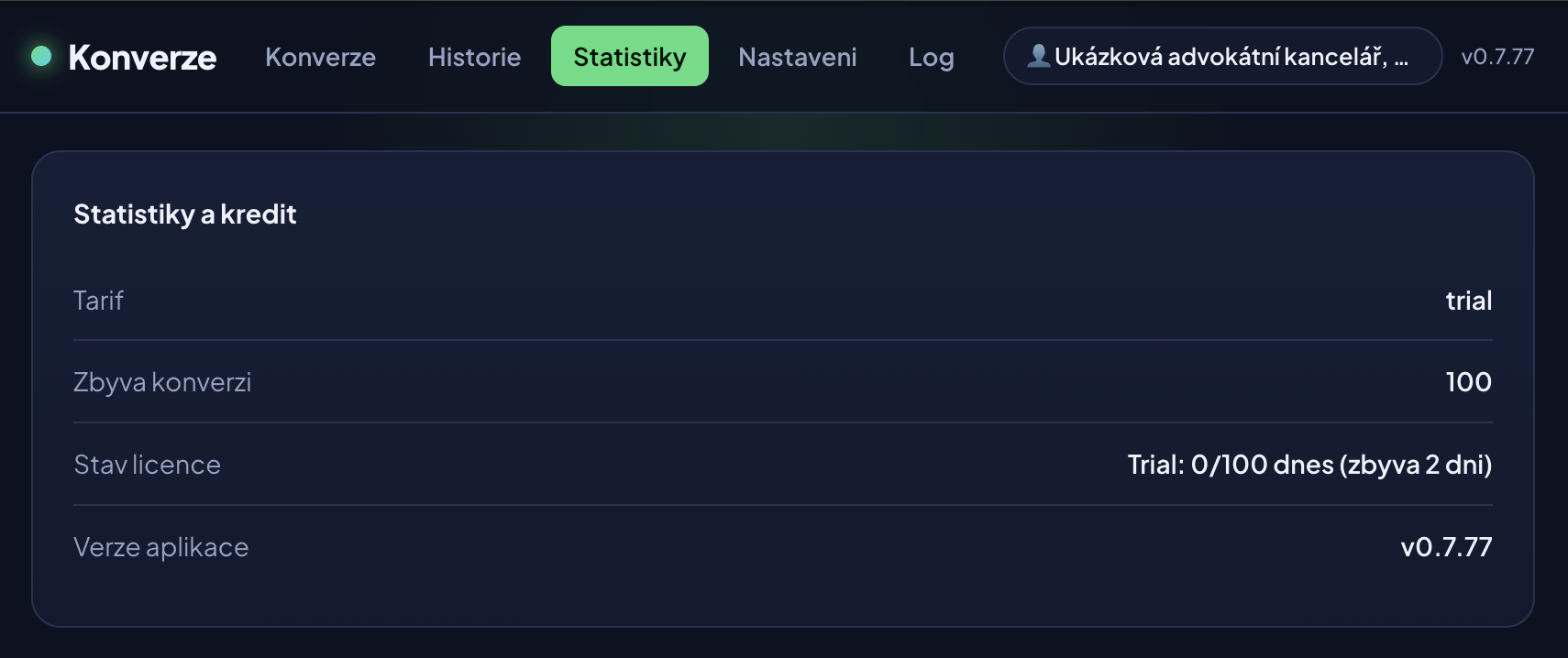 Statistiky
